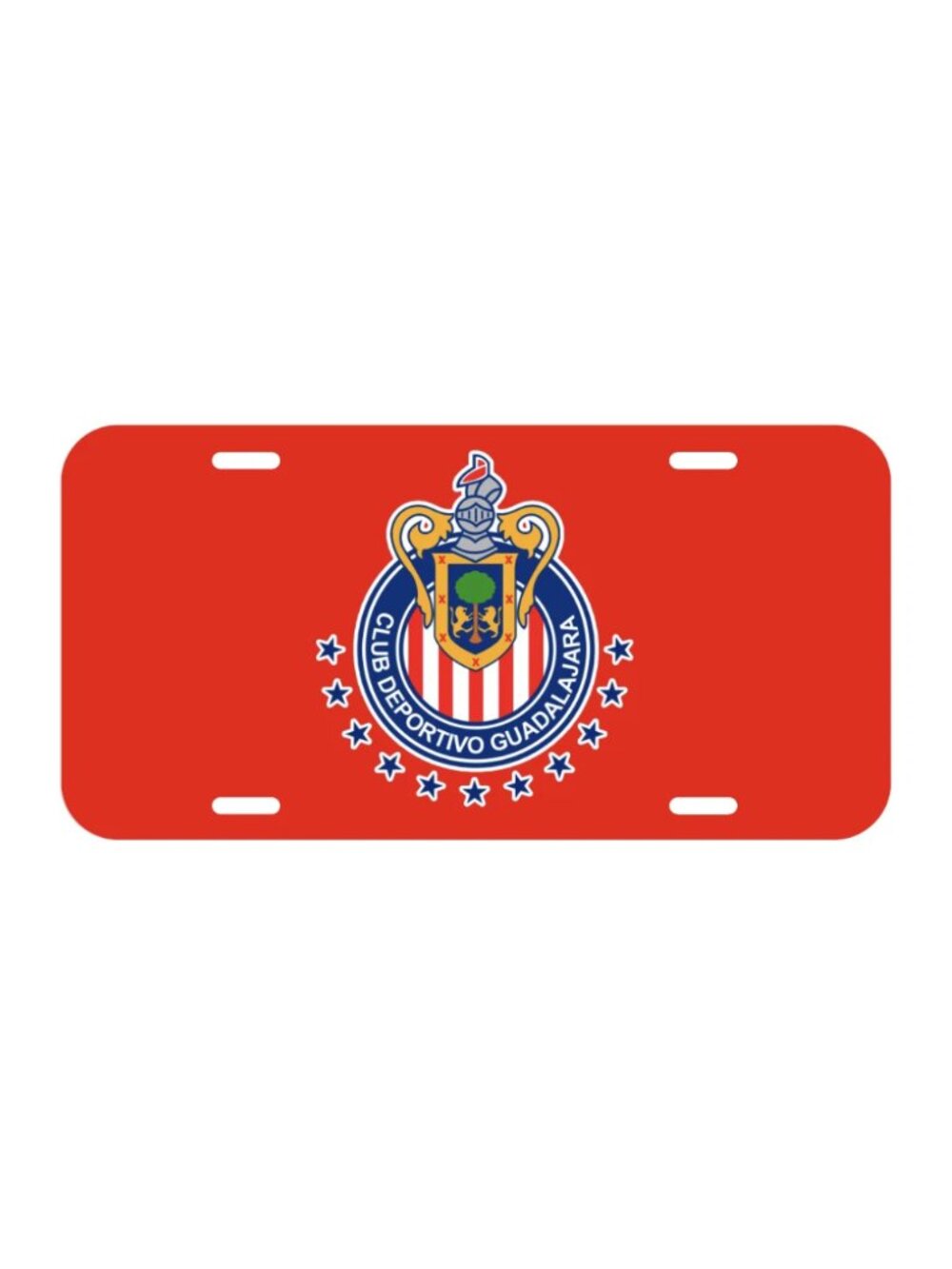CLUB Guadalajara Chivas Mexican Soccer Mexico Vehicle License Plate MX Fútbol